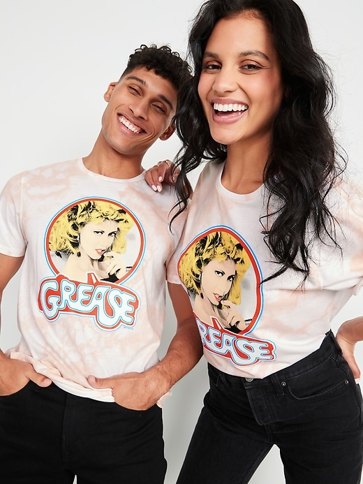 View large product image 1 of 2. Grease&#153 Movie Gender-Neutral Tie-Dye T-Shirt for Adults