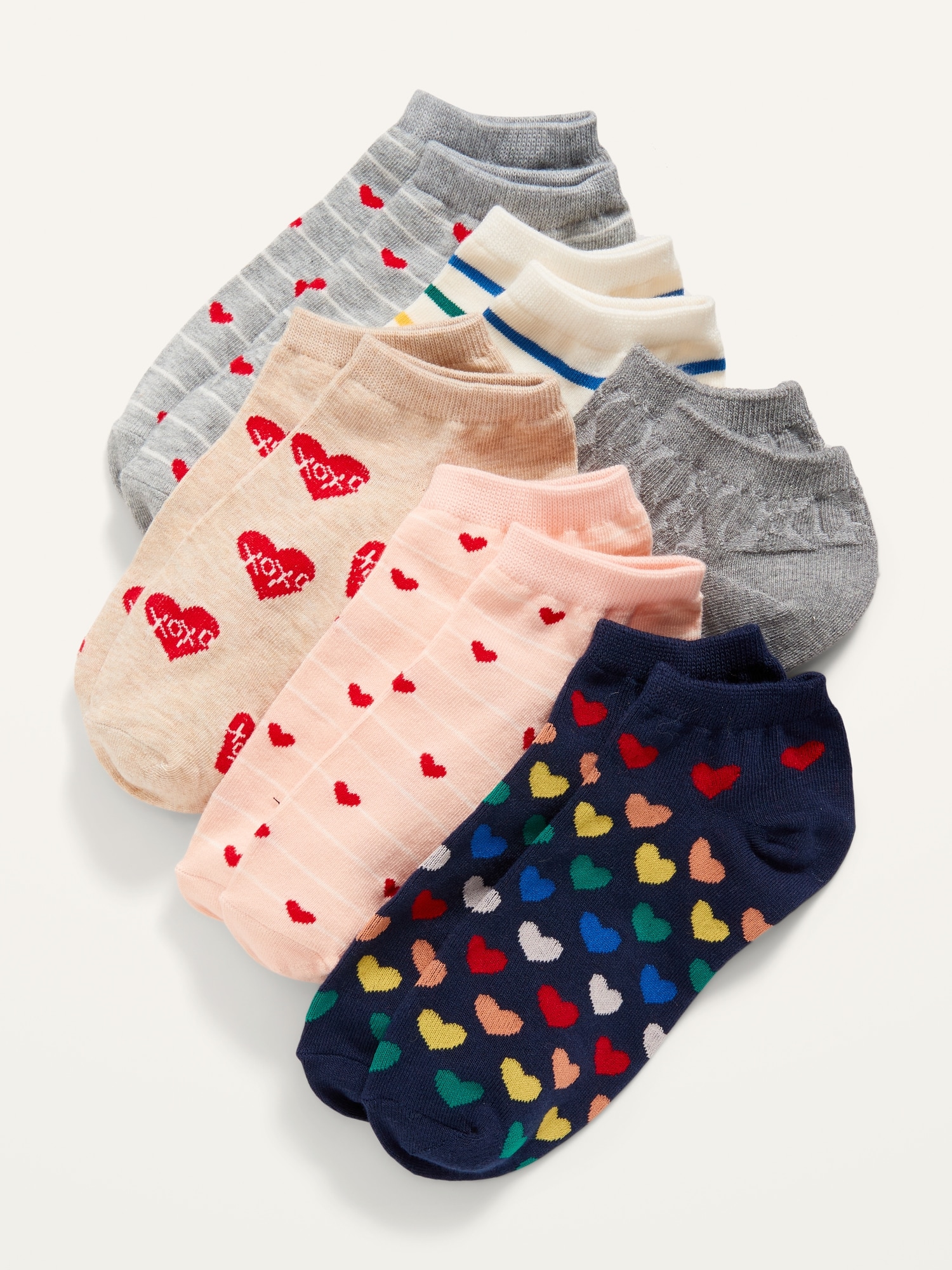 Ankle Socks 6-Pack for Girls | Old Navy