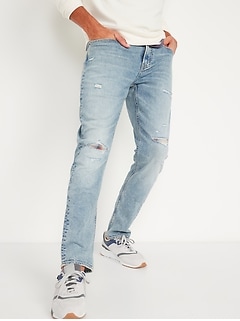 old navy ripped jeans men's