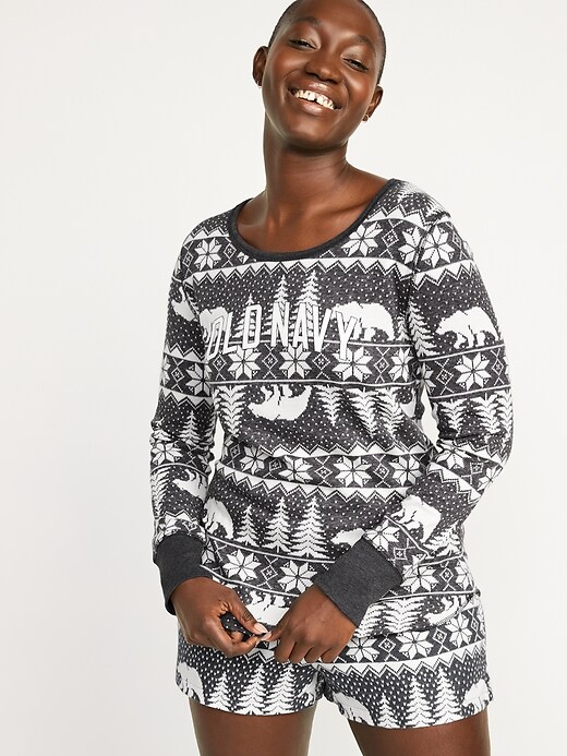 long sleeve pajama tops