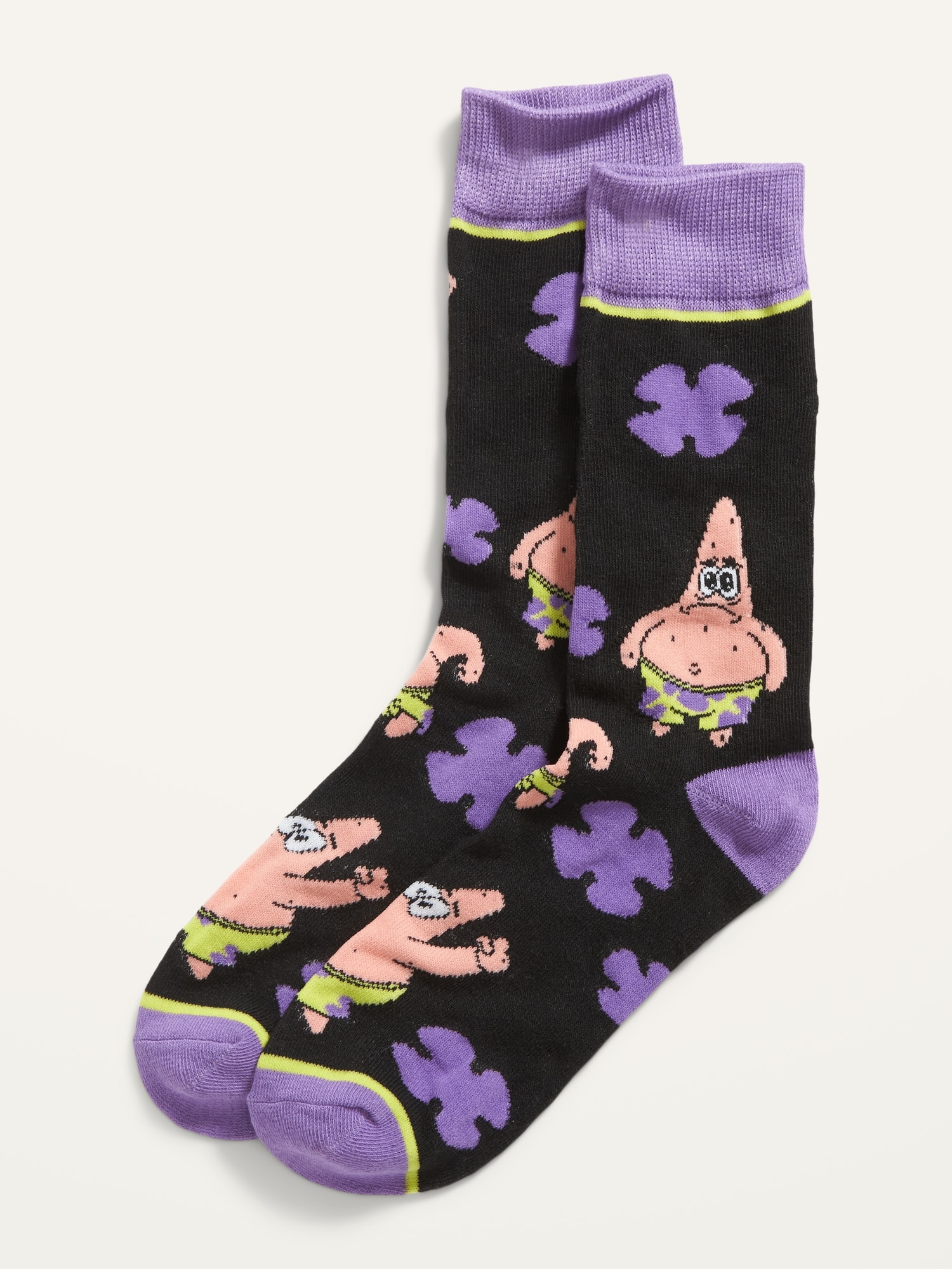 Licensed Pop Culture SpongeBob SquarePants Patrick Star Gender Neutral Socks For Adults Old Navy