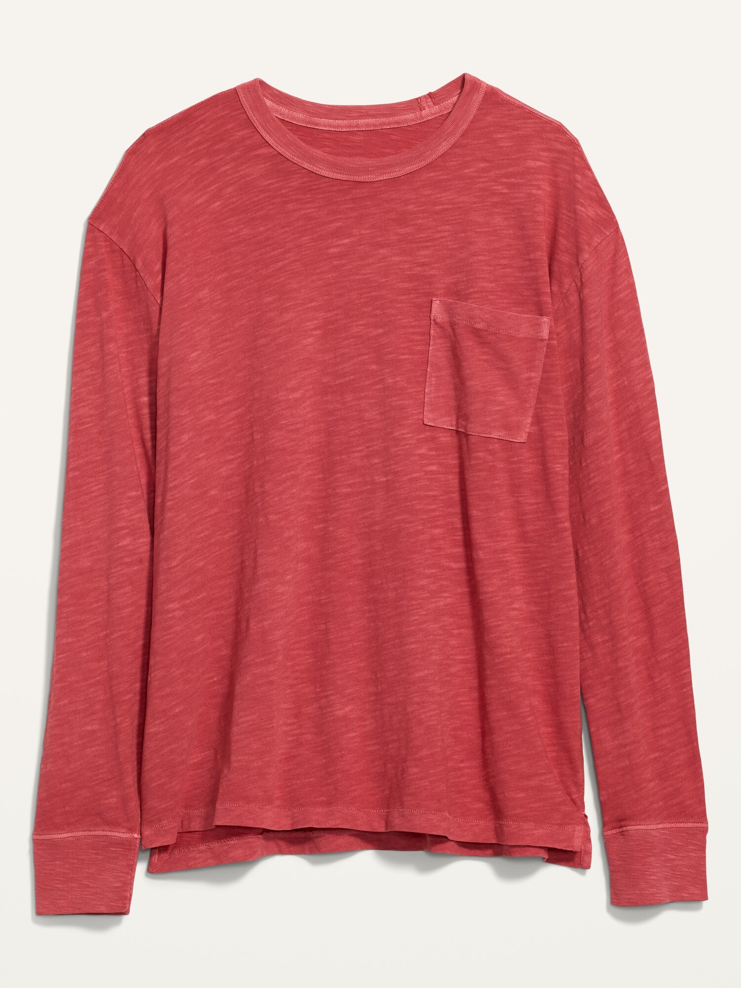Vintage Garment-Dyed Long-Sleeve Pocket 