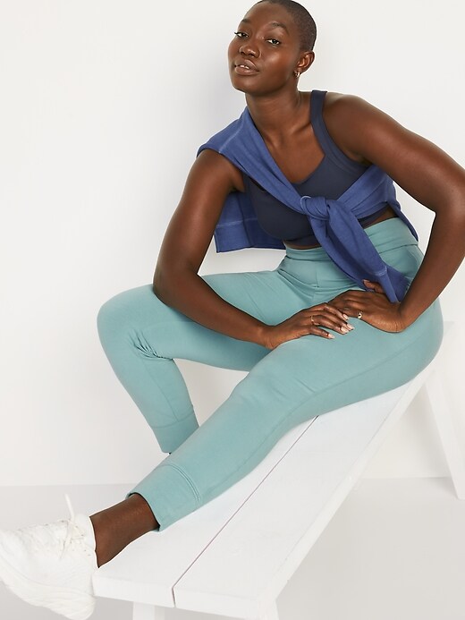 Image number 3 showing, Mid-Rise Live-In Jogger Sweatpants for Women