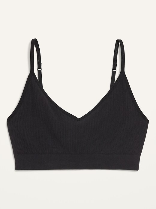 Image number 4 showing, Seamless Lounge Bralette Top for Women 2X-4X