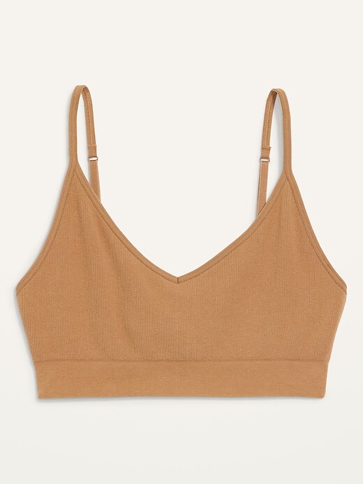 Image number 3 showing, Seamless Lounge Bralette Top for Women 2X-4X