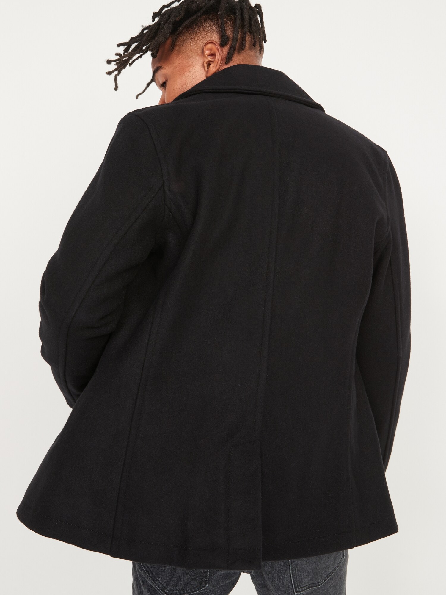 soft brushed peacoat