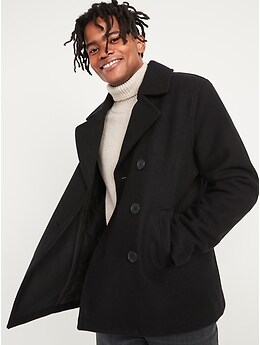 mens peacoat