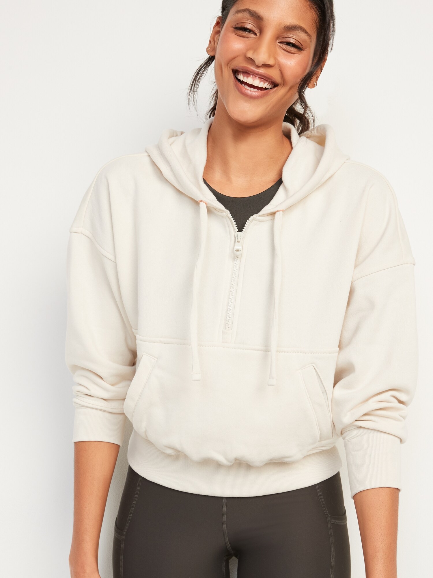 old navy half zip sweatshirt