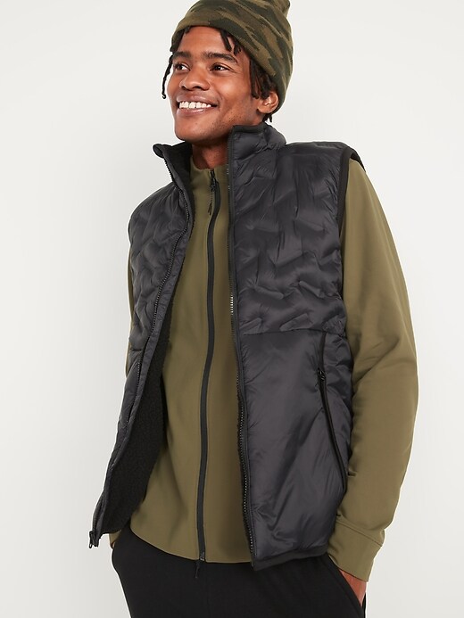 Sherpa vest sale old navy