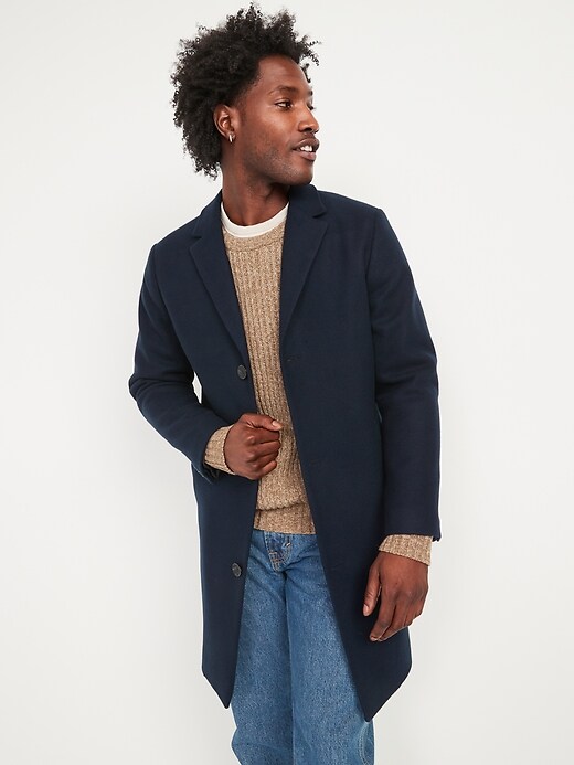 mens overcoat old navy