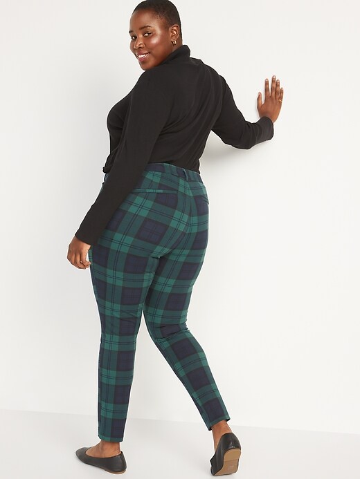 Image number 7 showing, High-Waisted Pixie Printed Full-Length Pants for Women