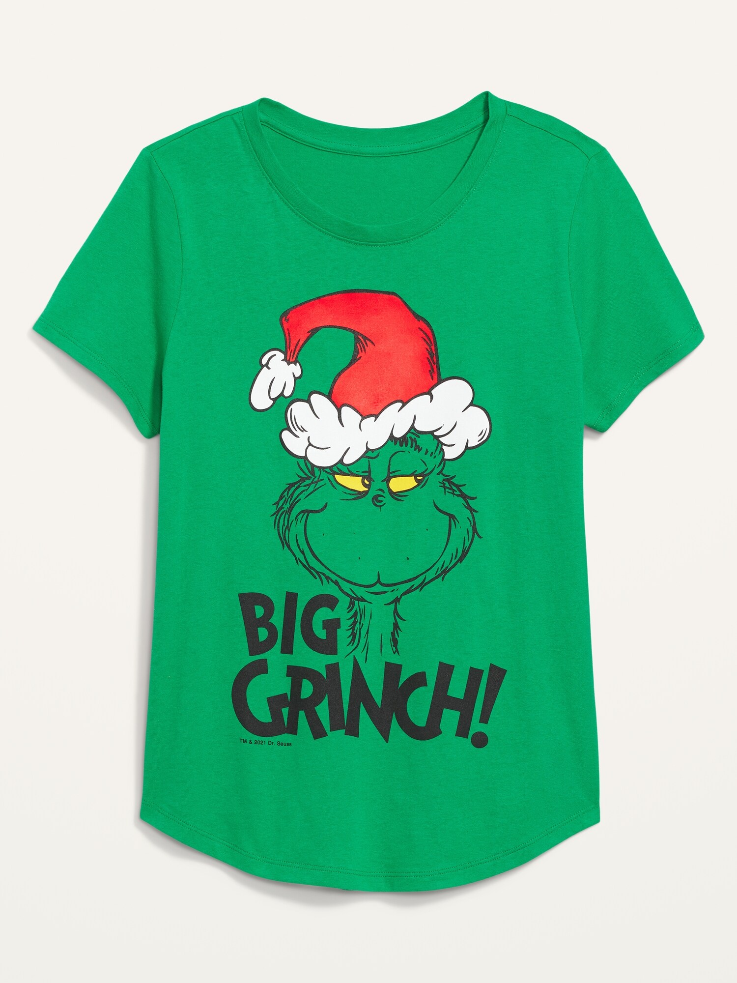 Matching Licensed Graphic Holiday T-Shirt for Women