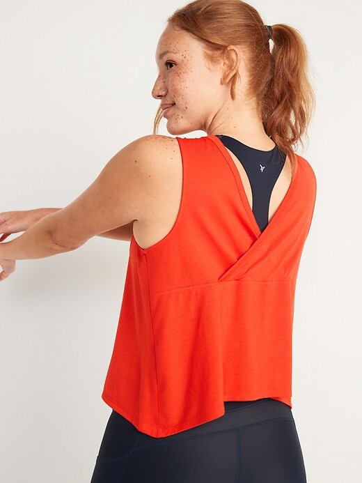 Image number 5 showing, UltraLite Cross-Back Sleeveless Top for Women