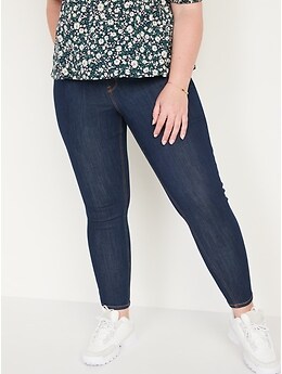 High-Waisted Wow Super Skinny Ankle Jeans for Women
