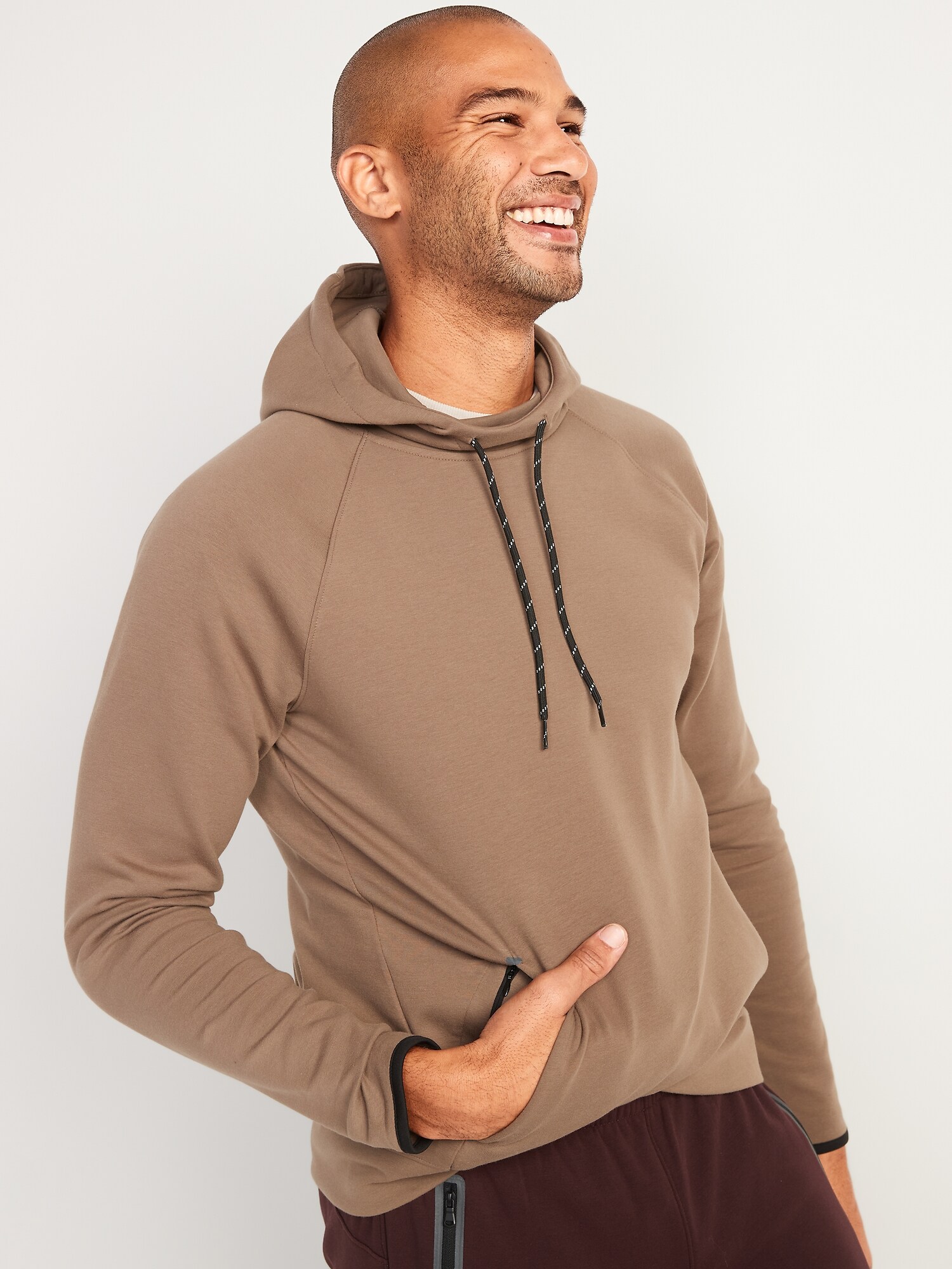 Dynamic Fleece Pullover Hoodie for Men Old Navy