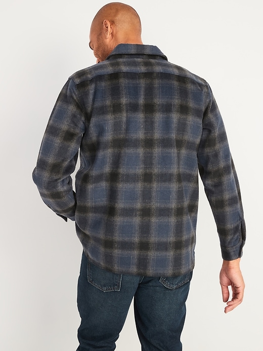 Image number 2 showing, Soft-Brushed Plaid Flannel Shacket