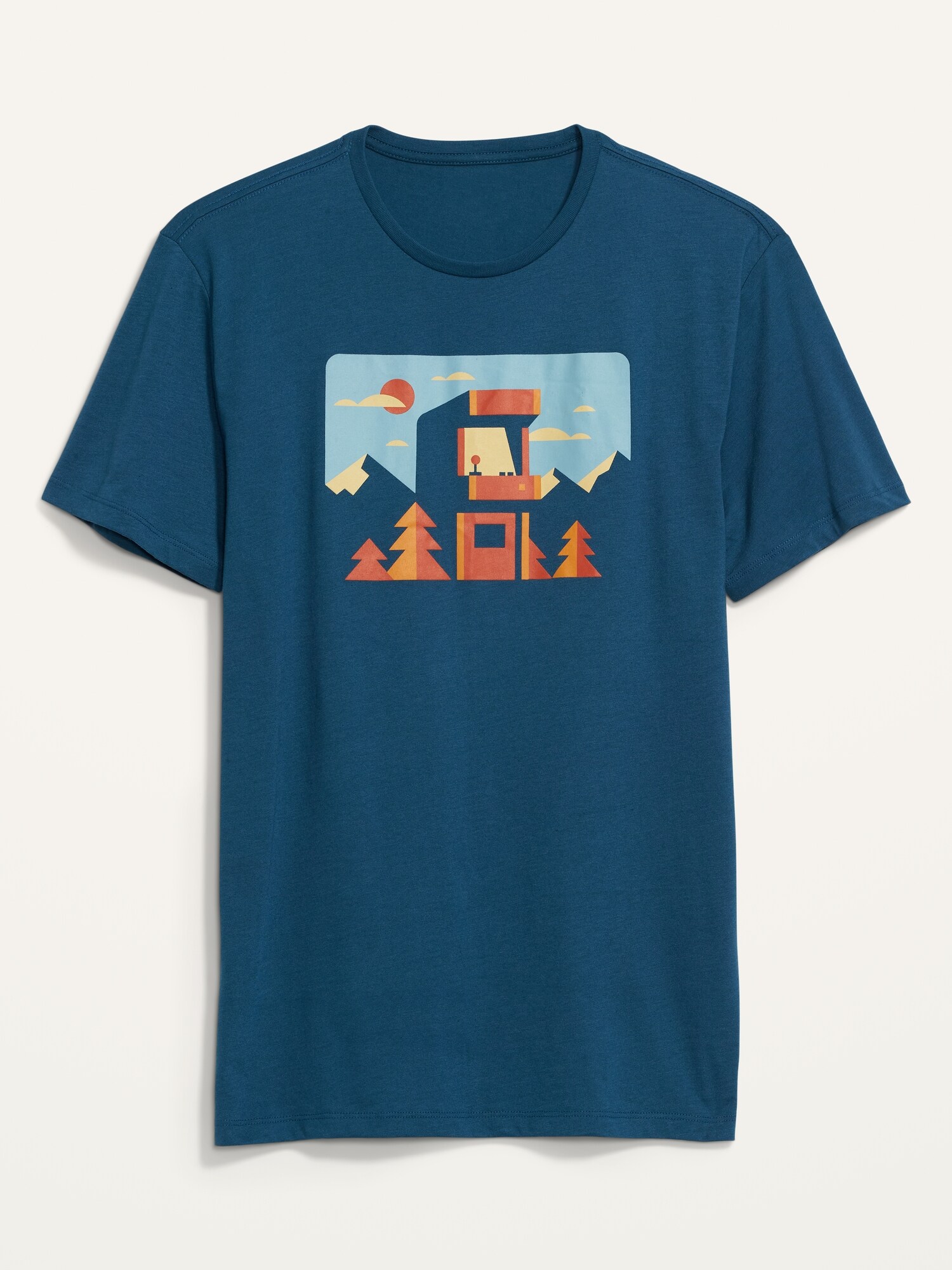 Soft-Washed Graphic T-Shirt for Men | Old Navy