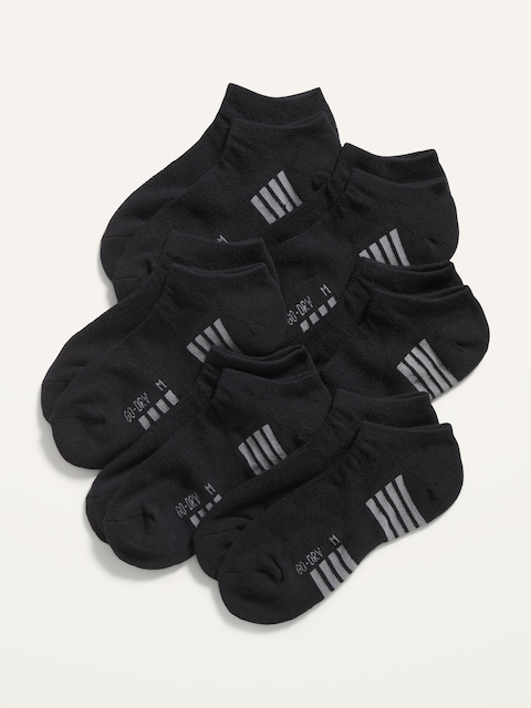 Chaussettes Go-Dry à la cheville pour garçon (paquet de 6) - Noir