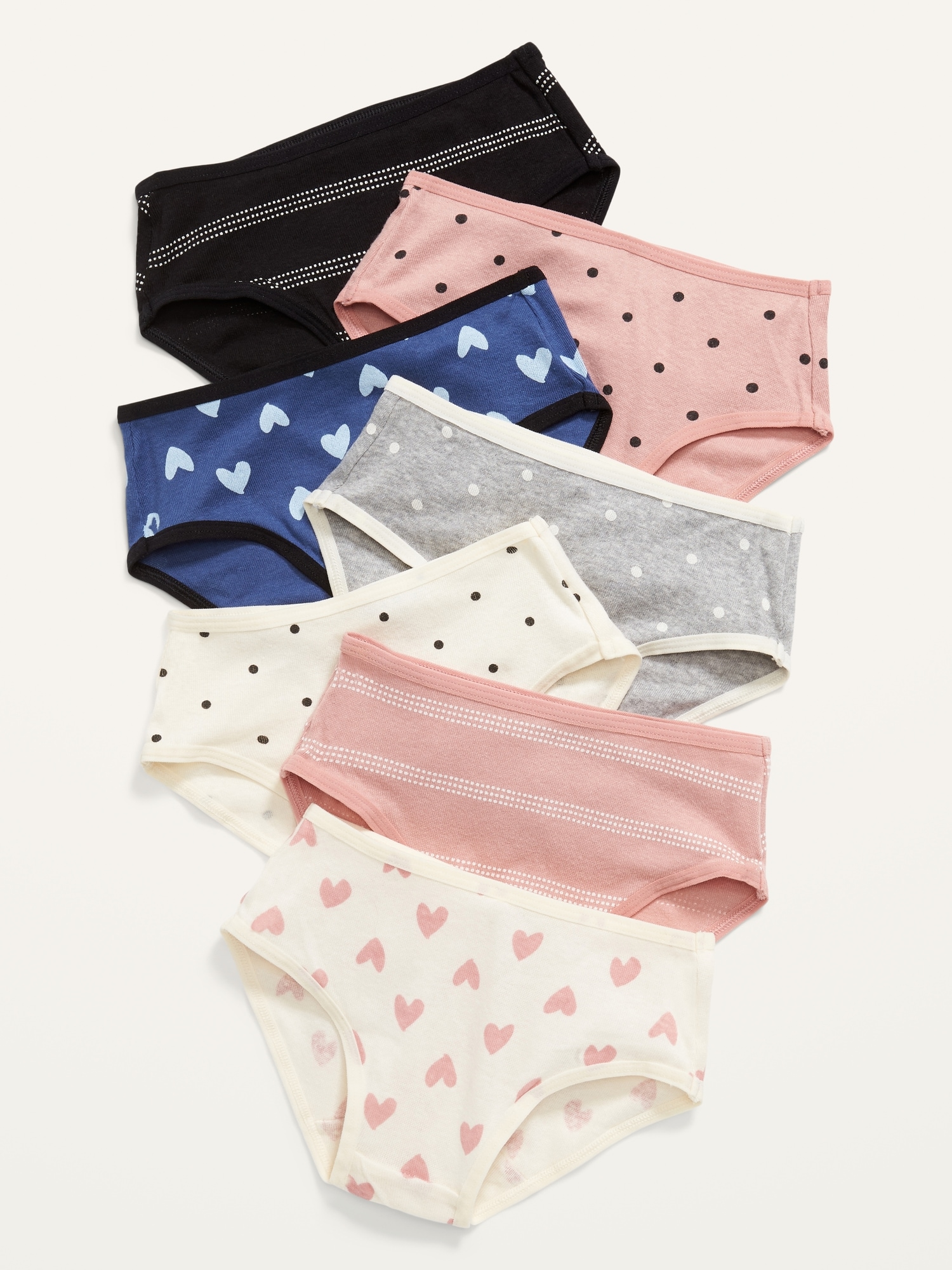 Printed Underwear 7-Pack for Toddler Girls