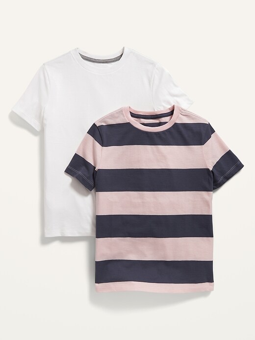 View large product image 1 of 2. Softest Crew-Neck T-Shirt 2-Pack for Boys