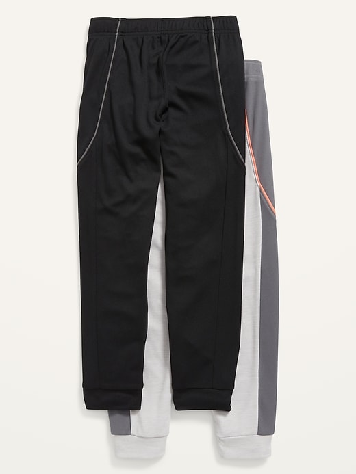 View large product image 2 of 2. Go-Dry Cool Mesh Jogger Pants 2-Pack for Boys