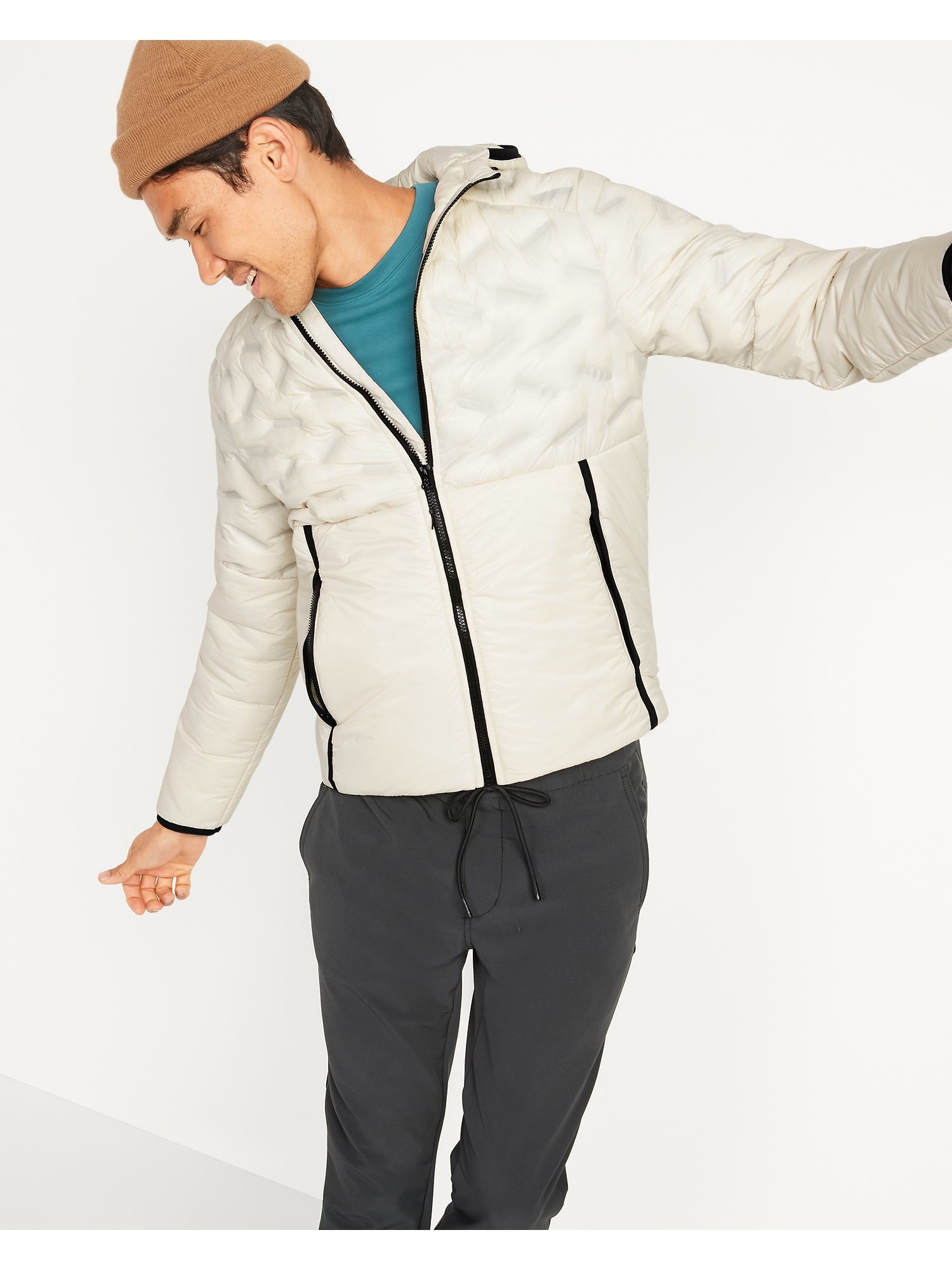 old navy packable puffer jacket