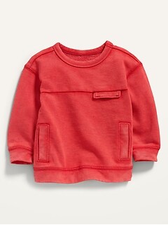 Unisex Garment-Dyed Sweatshirt for Baby