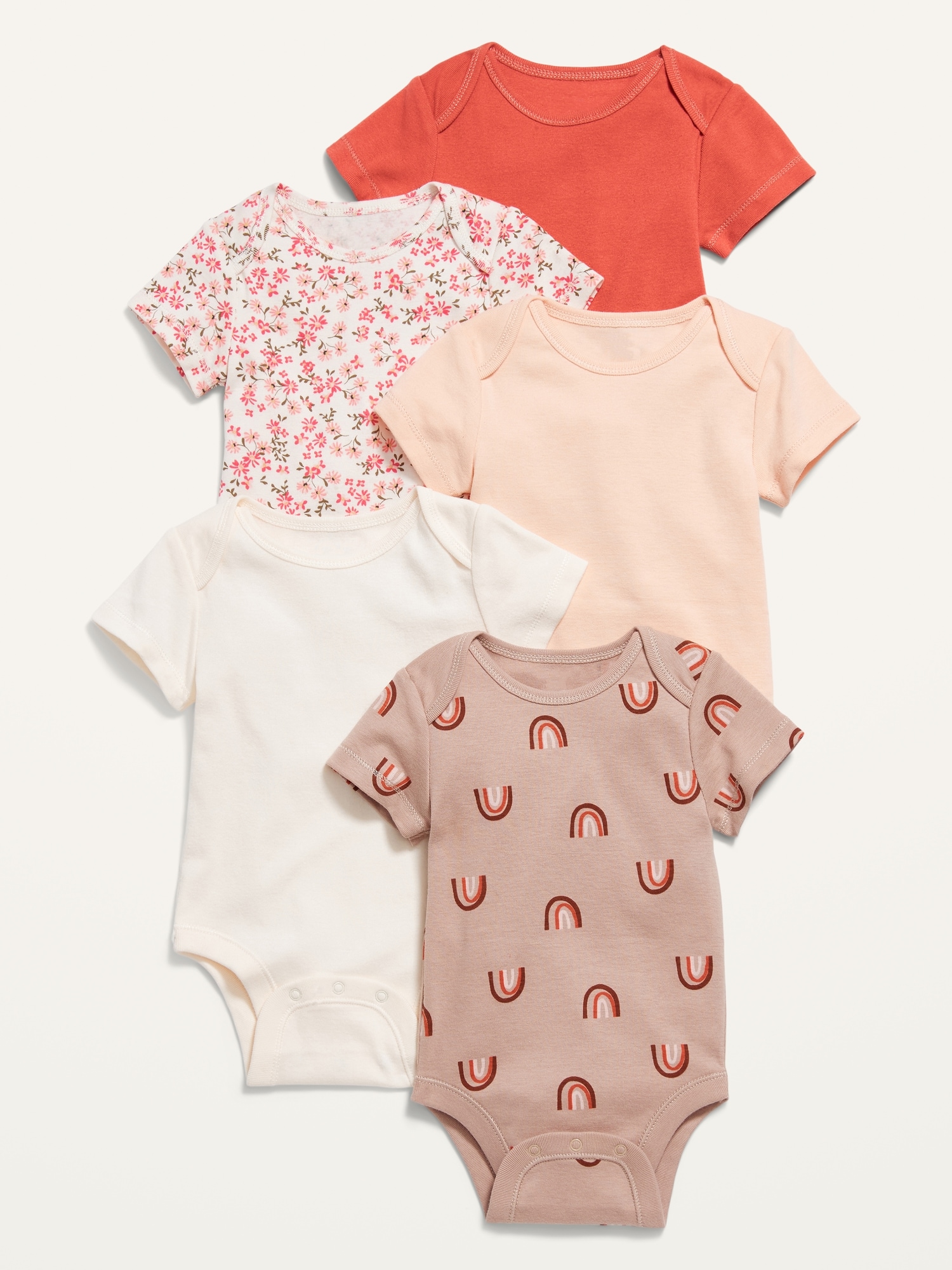 Unisex Bodysuit 5-Pack for Baby Old Navy