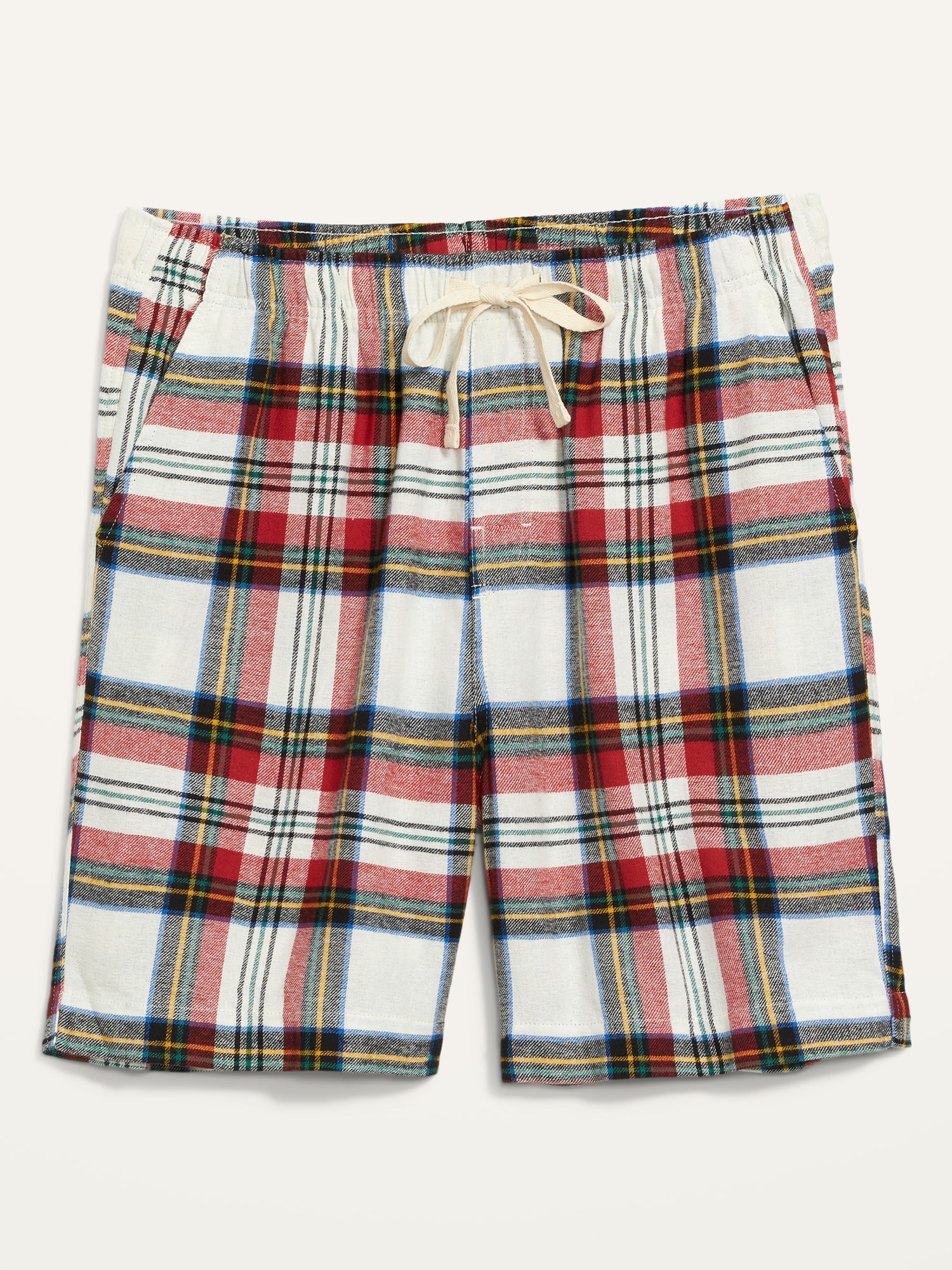 NWT Old Navy Holiday Plaid Pajama Shorts Size S