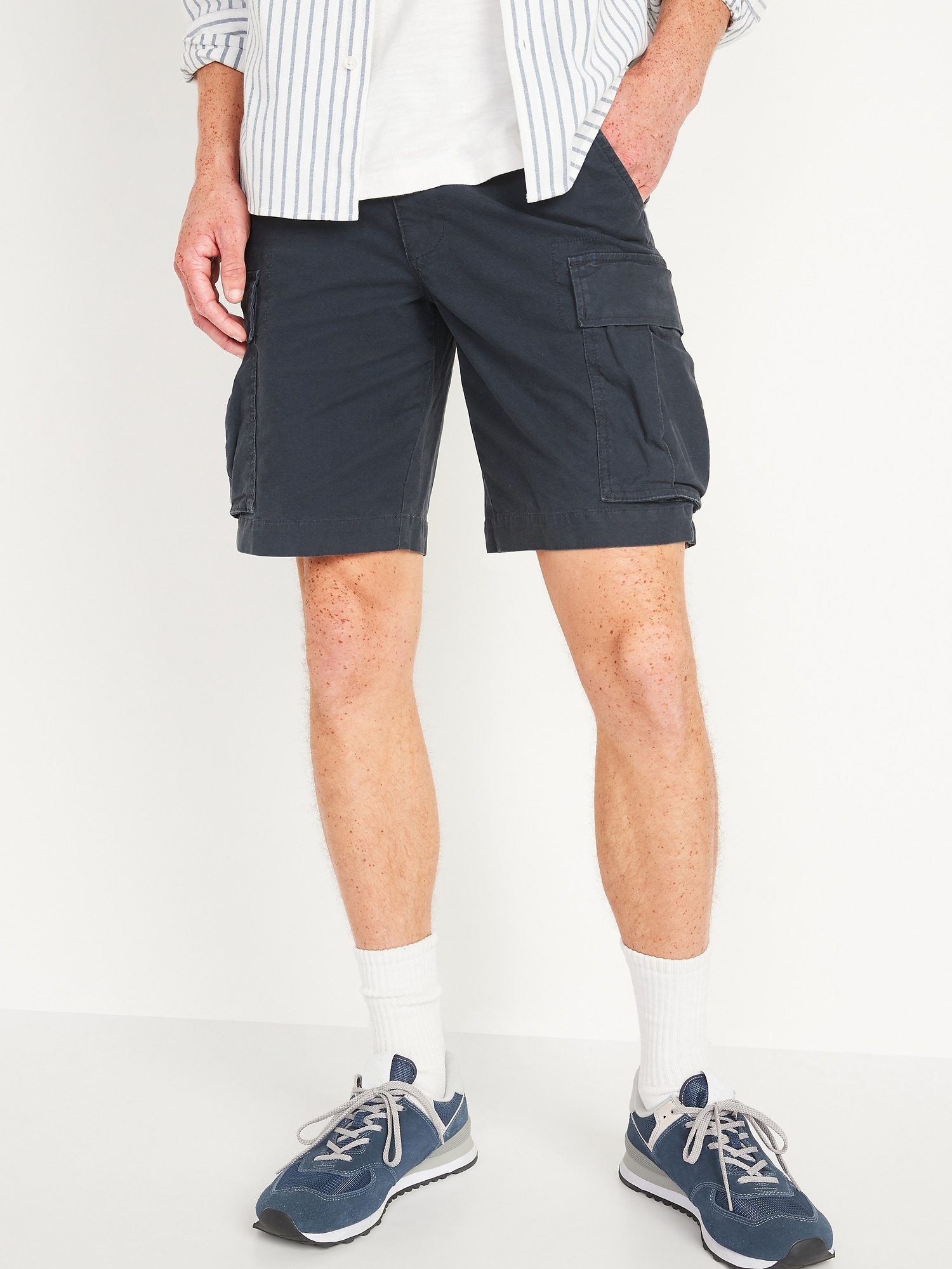 old navy long cargo shorts