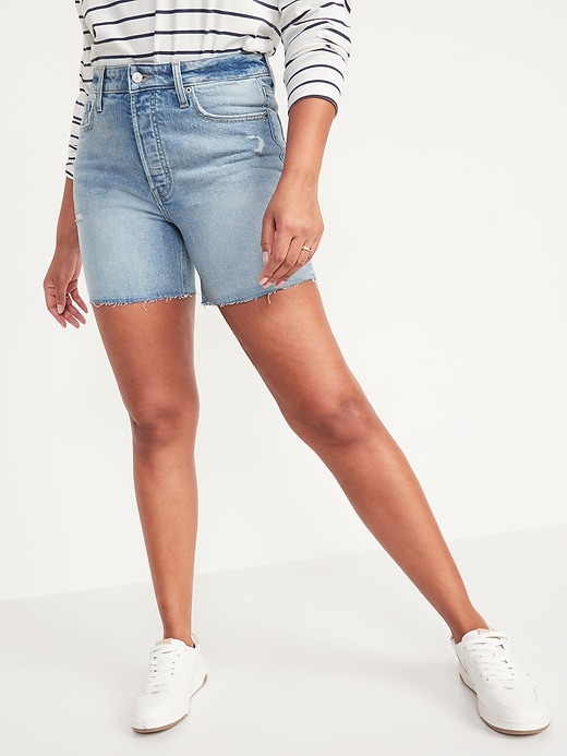 old navy womens denim shorts