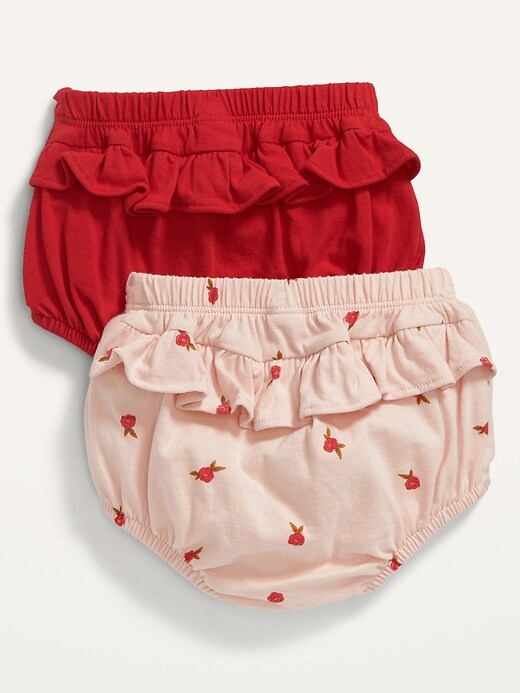 Ruffled-Back Jersey-Knit Bloomers 2-Pack for Baby
