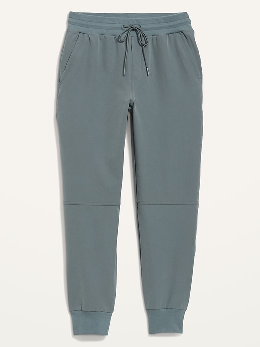Image number 4 showing, High-Waisted StretchTech Water-Resistant Cropped Jogger Pants for Women