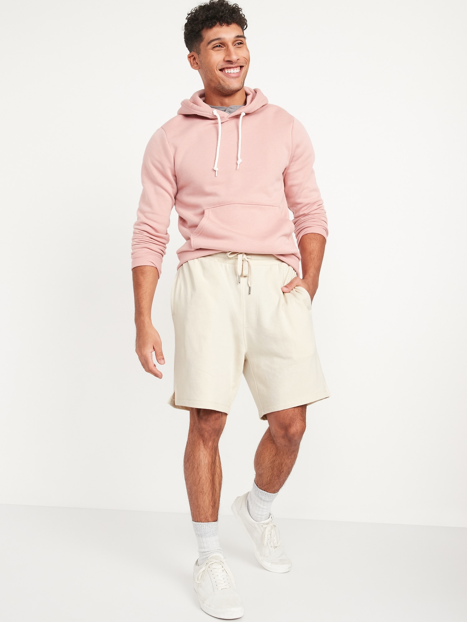 Pink on sale sweatshorts mens