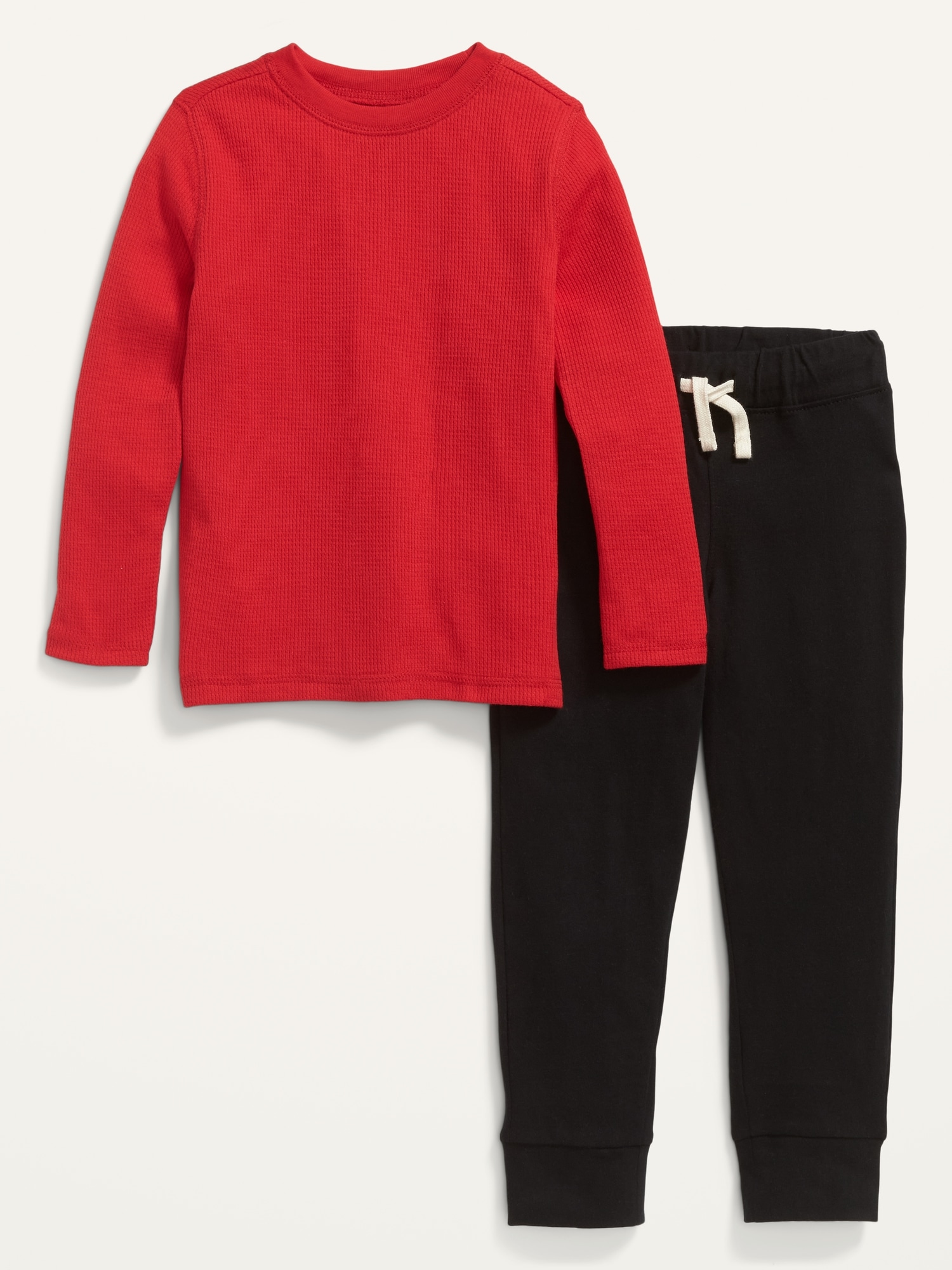 Unisex ThermalKnit TShirts & Pants 3Piece Set for Toddler Old Navy