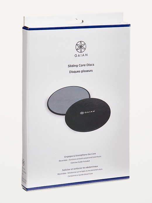 View large product image 1 of 2. Gaiam&#174 Sliding Core Discs for Adults