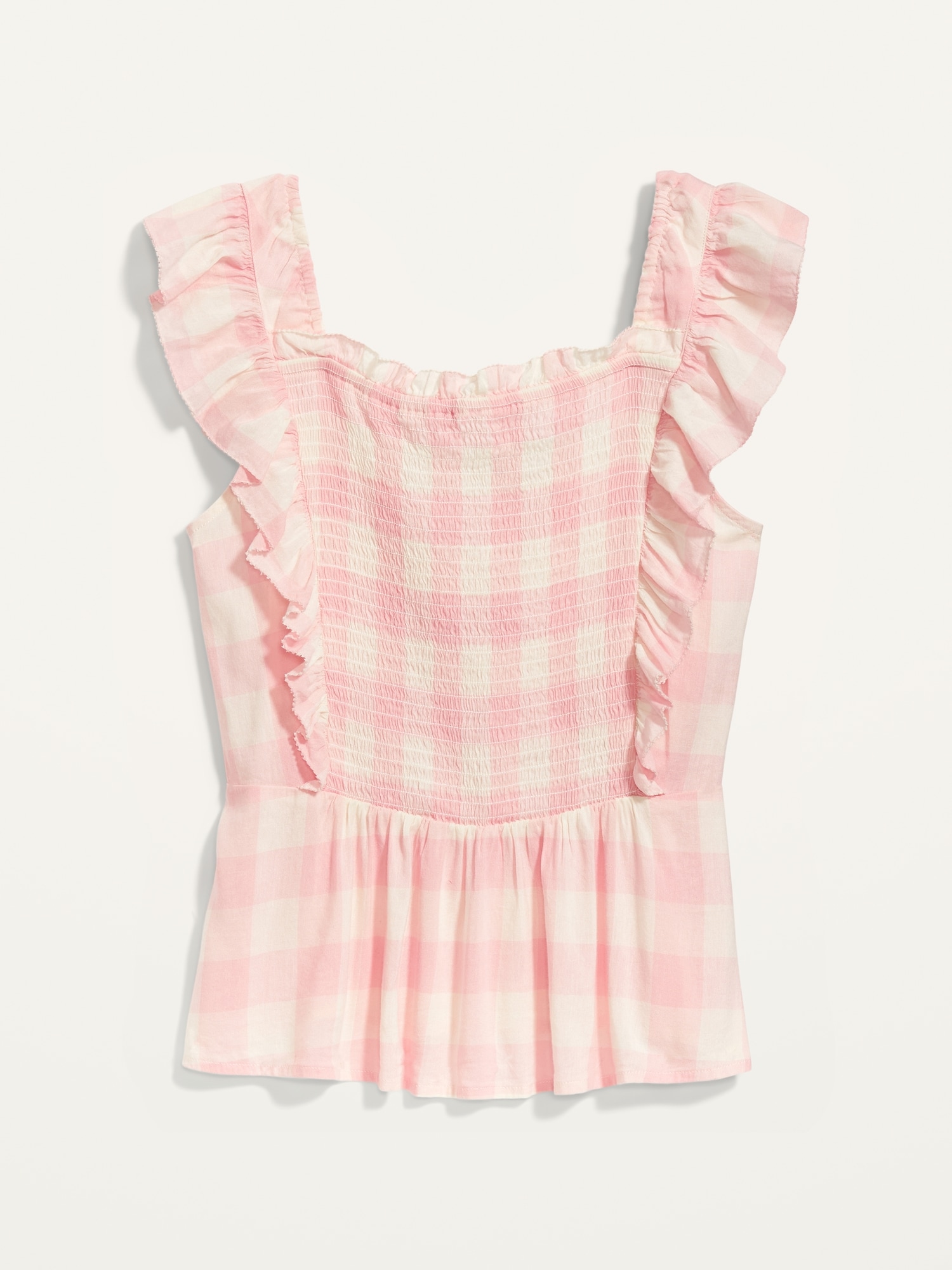 Gingham Ruffle Trim Tie Back Halter Top  Halter tops outfit, Girls fashion  clothes, Top outfits