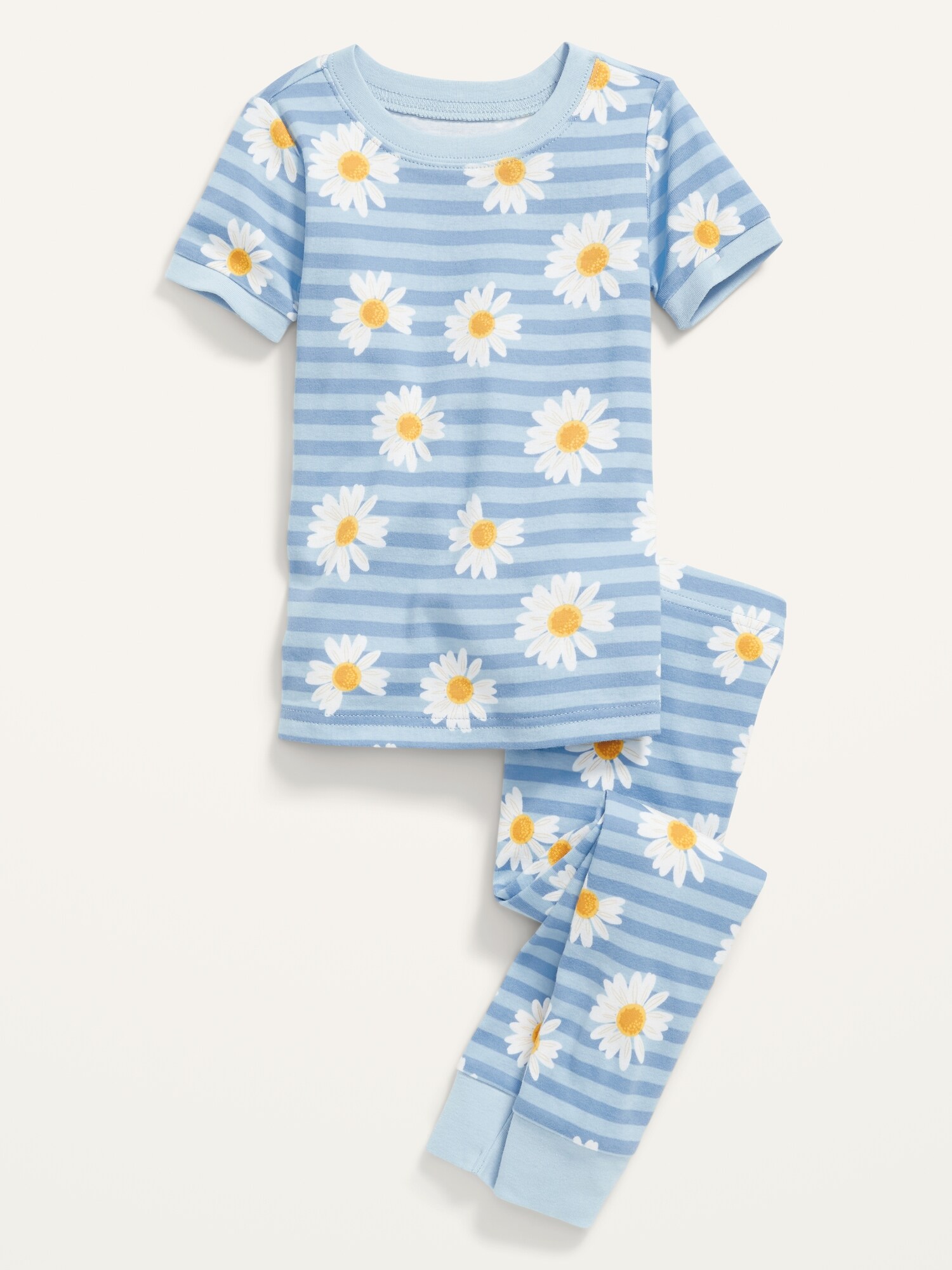 Old Navy Unisex Printed Pajama Set for Toddler & Baby clear. 1