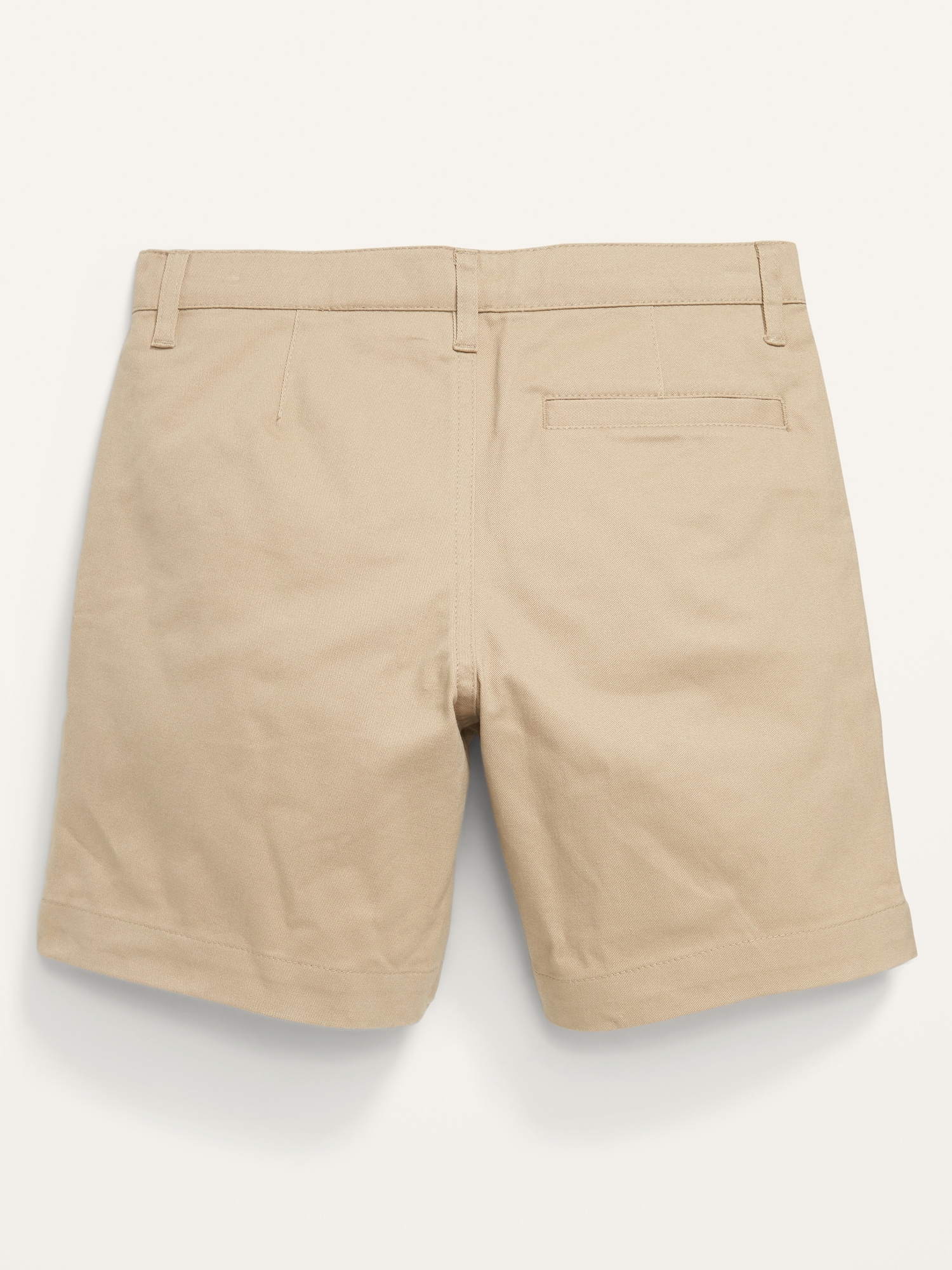 Built-In Flex Straight Twill Shorts for Boys (Above Knee)
