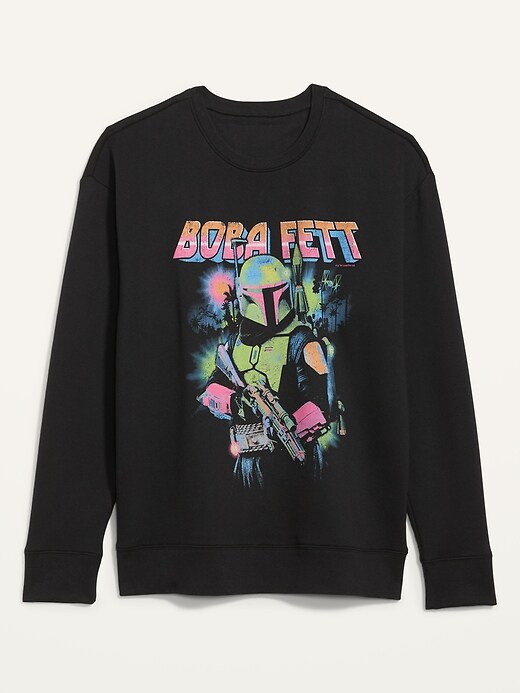 Star Wars Boba Fett Gender Neutral Graphic Sweatshirt for Adults Old Navy