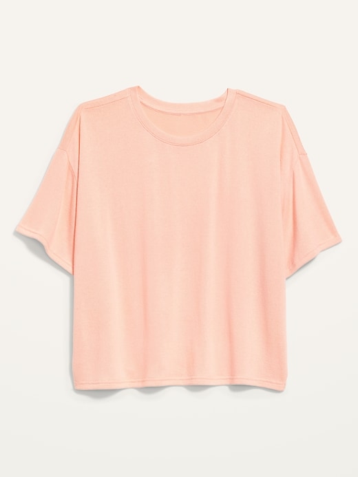 Image number 4 showing, Plush-Knit Lounge T-Shirt
