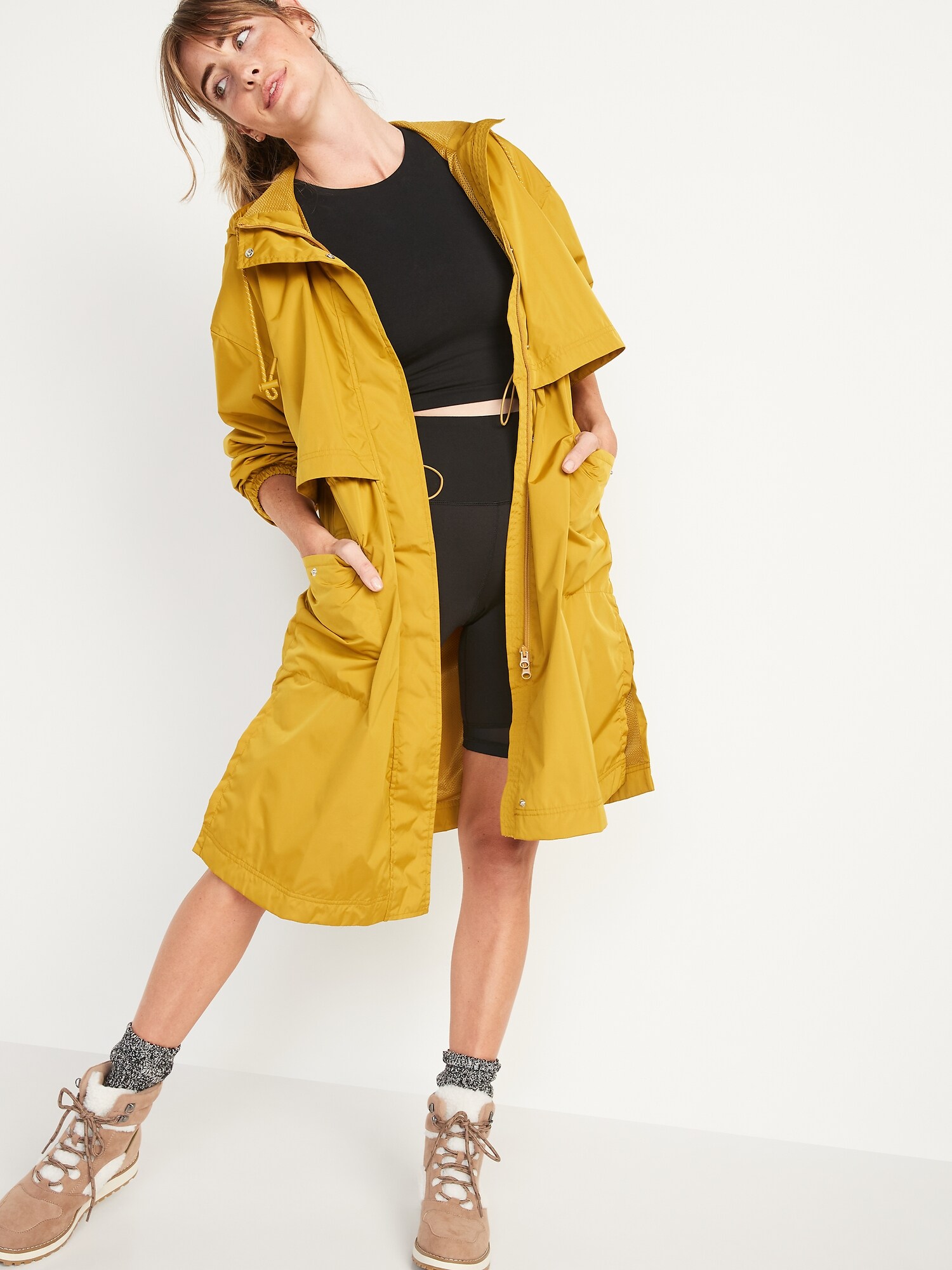 Old navy sale yellow raincoat