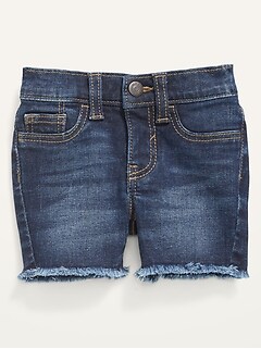 360° Stretch Cut-Off Jean Shorts for Baby