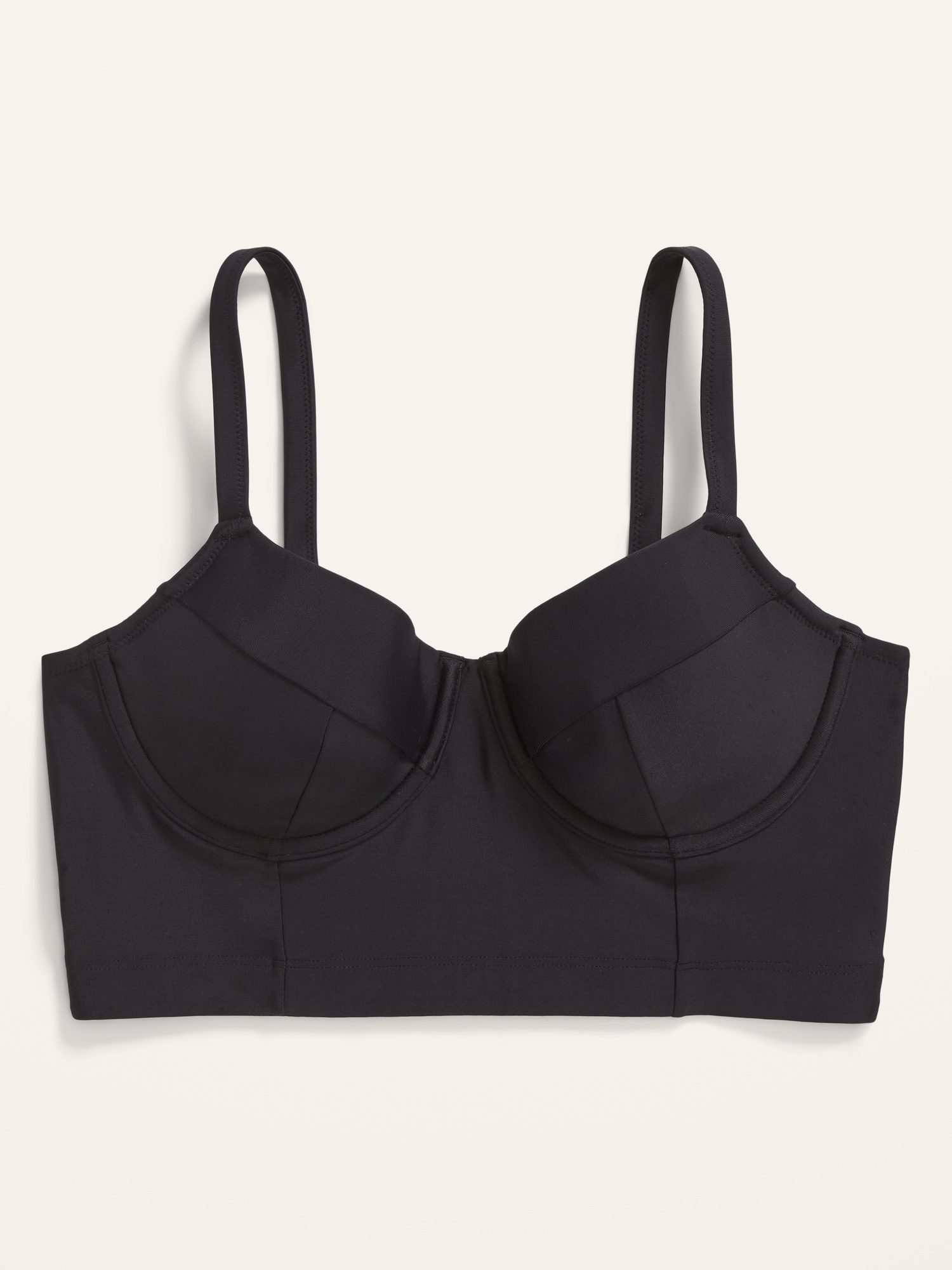 Underwire Longline Swim Top