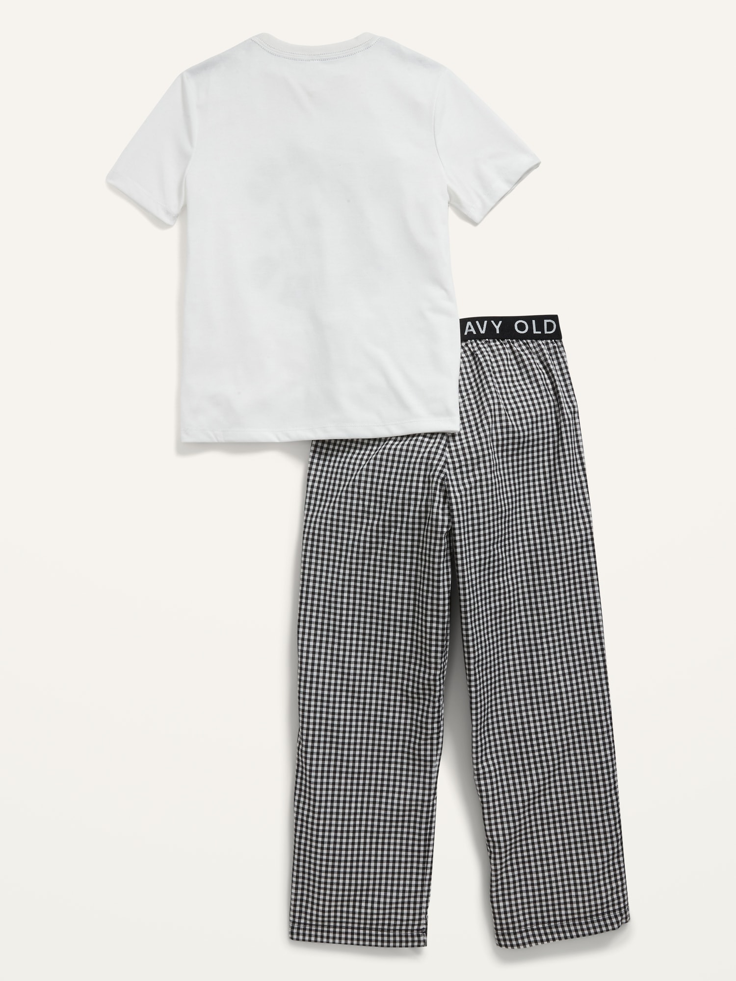Graphic Pajama TShirt & Poplin Pajama Pants Set Old Navy