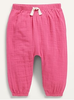 Unisex Double-Weave U-Shaped Pants for Baby