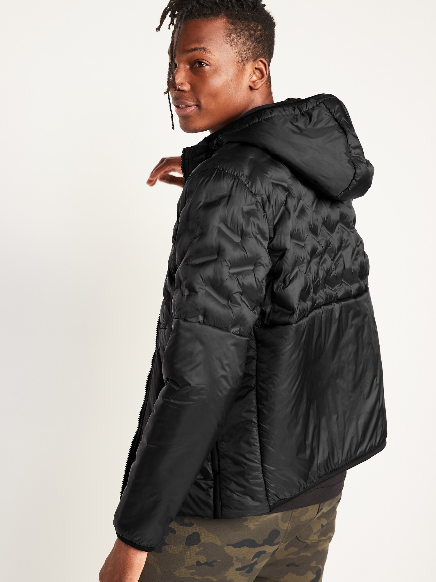 old navy packable jacket review