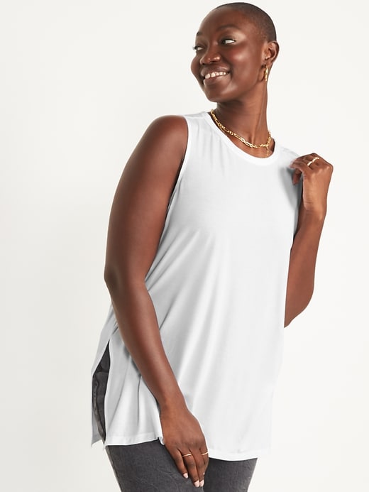 Image number 1 showing, UltraLite All-Day Tunic Tank Top