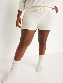 Extra High-Waisted Vintage Lounge Shorts for Women -- 3-inch inseam
