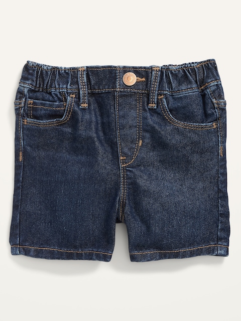 Short à enfiler en denim pour Toute-petite fille